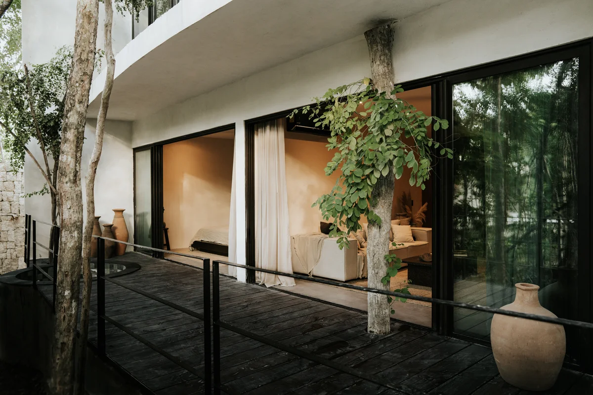 Image of Garden at Bodhi, featuring Modern Architecture, Indoor-Outdoor Living.