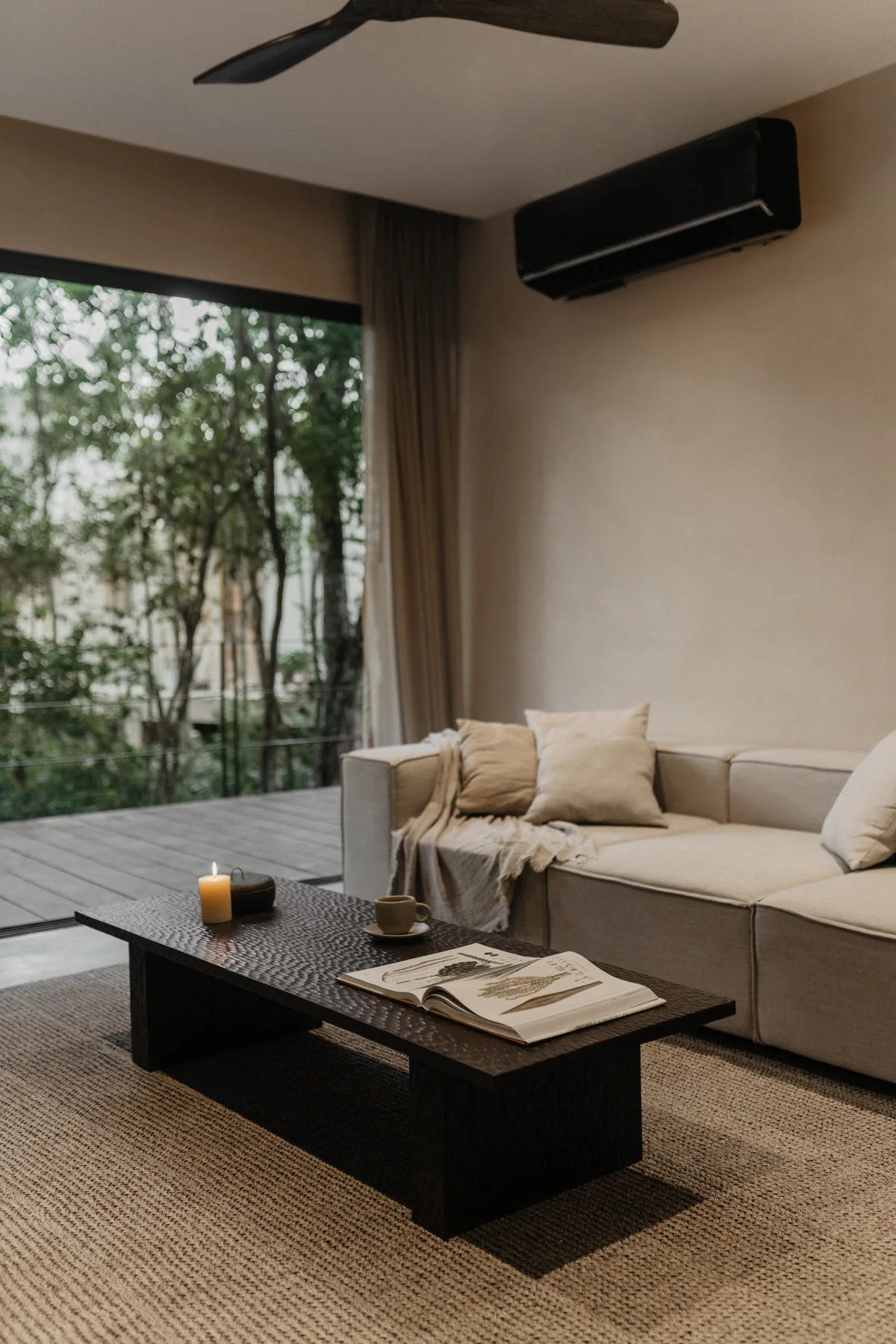 Image of Lounge at Bodhi, featuring Modern Living Room, Indoor-Outdoor Living.