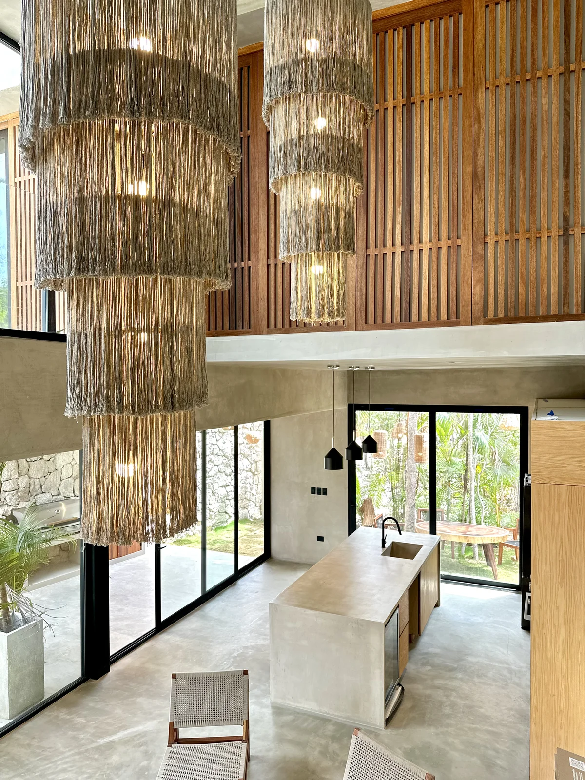 Image of Garden at Xanbel, featuring Double-Height Ceiling, Open-Plan Living.