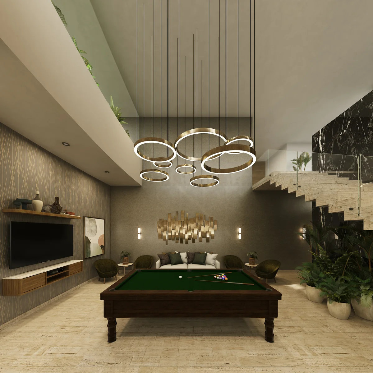 Image of Lounge at Marila, featuring Game Room, Lounge Area.