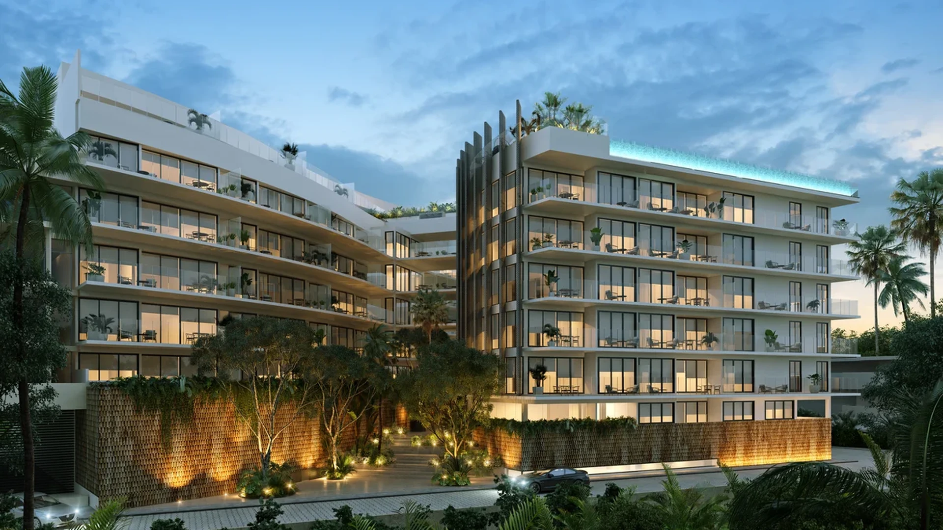 Image of Swimming Pool at Marila, featuring Modern Architecture, Luxury Apartments.