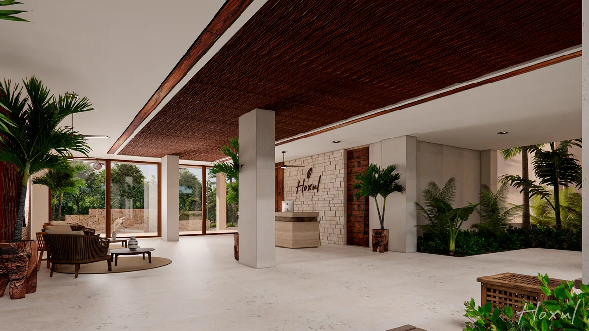 Image of Lobby at Hoxul, featuring Luxury Lobby, Modern Reception.