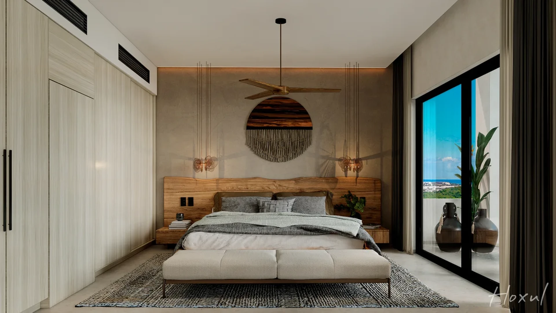 Image of Ocean View at Hoxul, featuring Modern Bedroom, Luxury Interior.