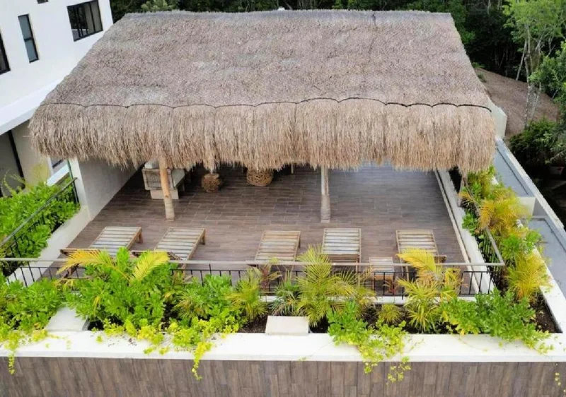Image of Rooftop Terrace at Sands Tulum, featuring Rooftop Terrace, Outdoor Lounge.