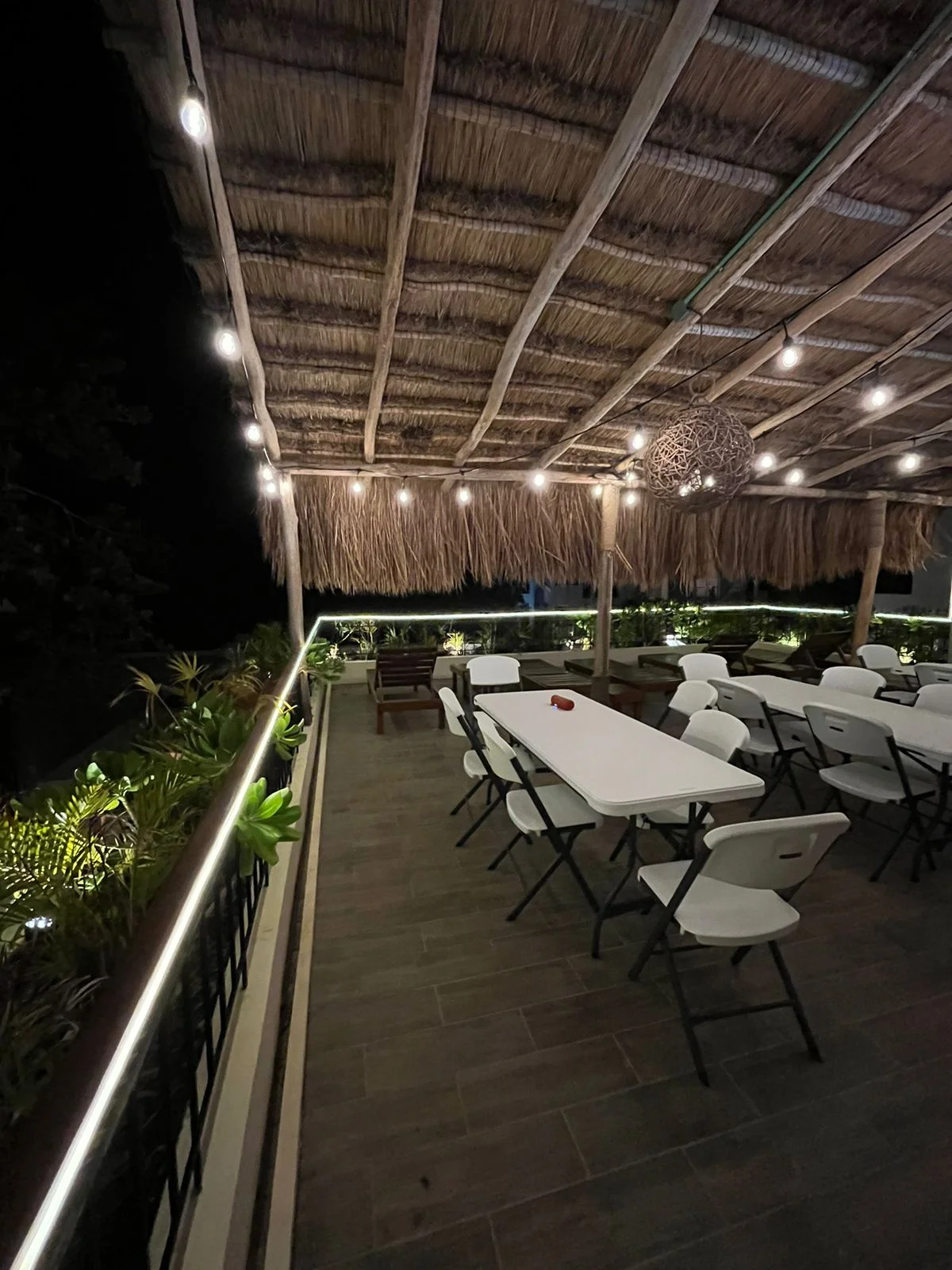 Image of Rooftop Terrace at Sands Tulum, featuring Outdoor Dining, Rooftop Terrace.