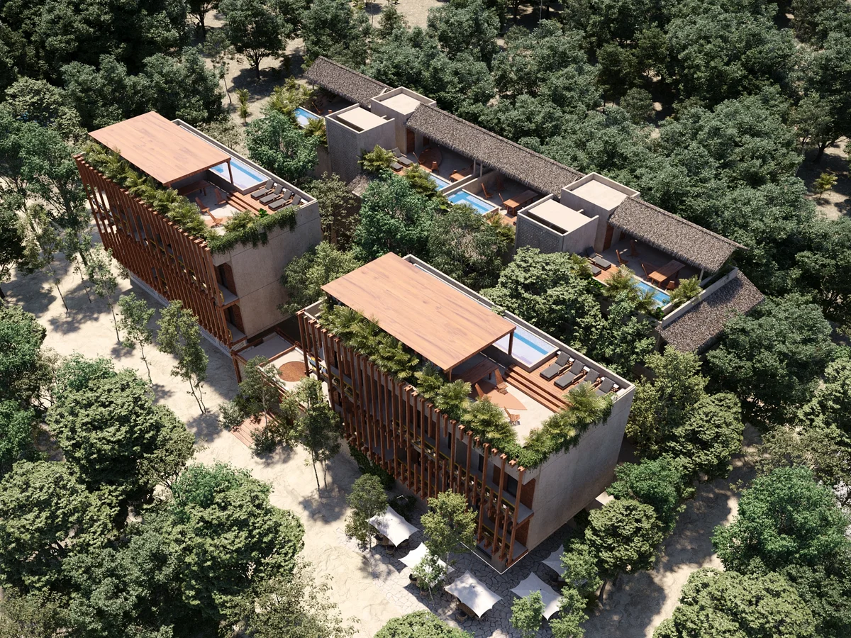 Image of Swimming Pool at Homa Kah, featuring Aerial View, Luxury Residences.