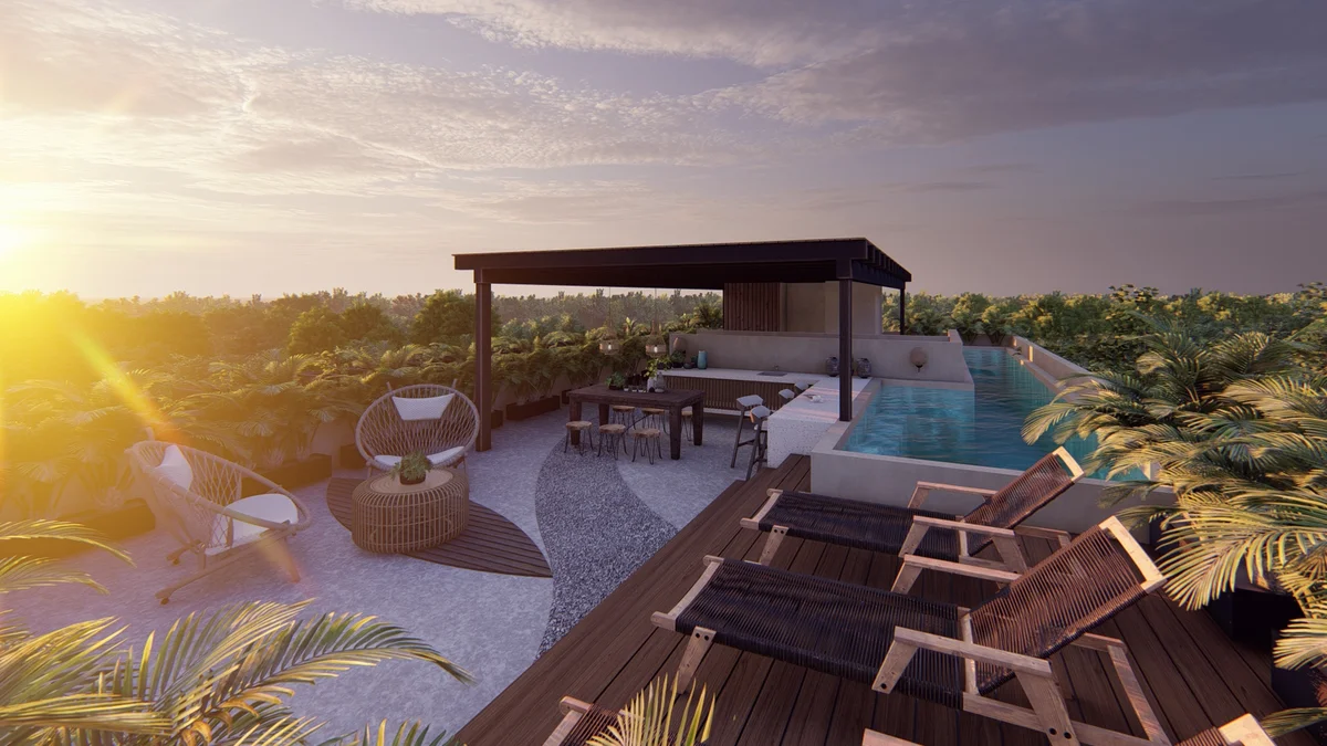 Image of Swimming Pool at Homa Kah, featuring Rooftop Terrace, Swimming Pool.