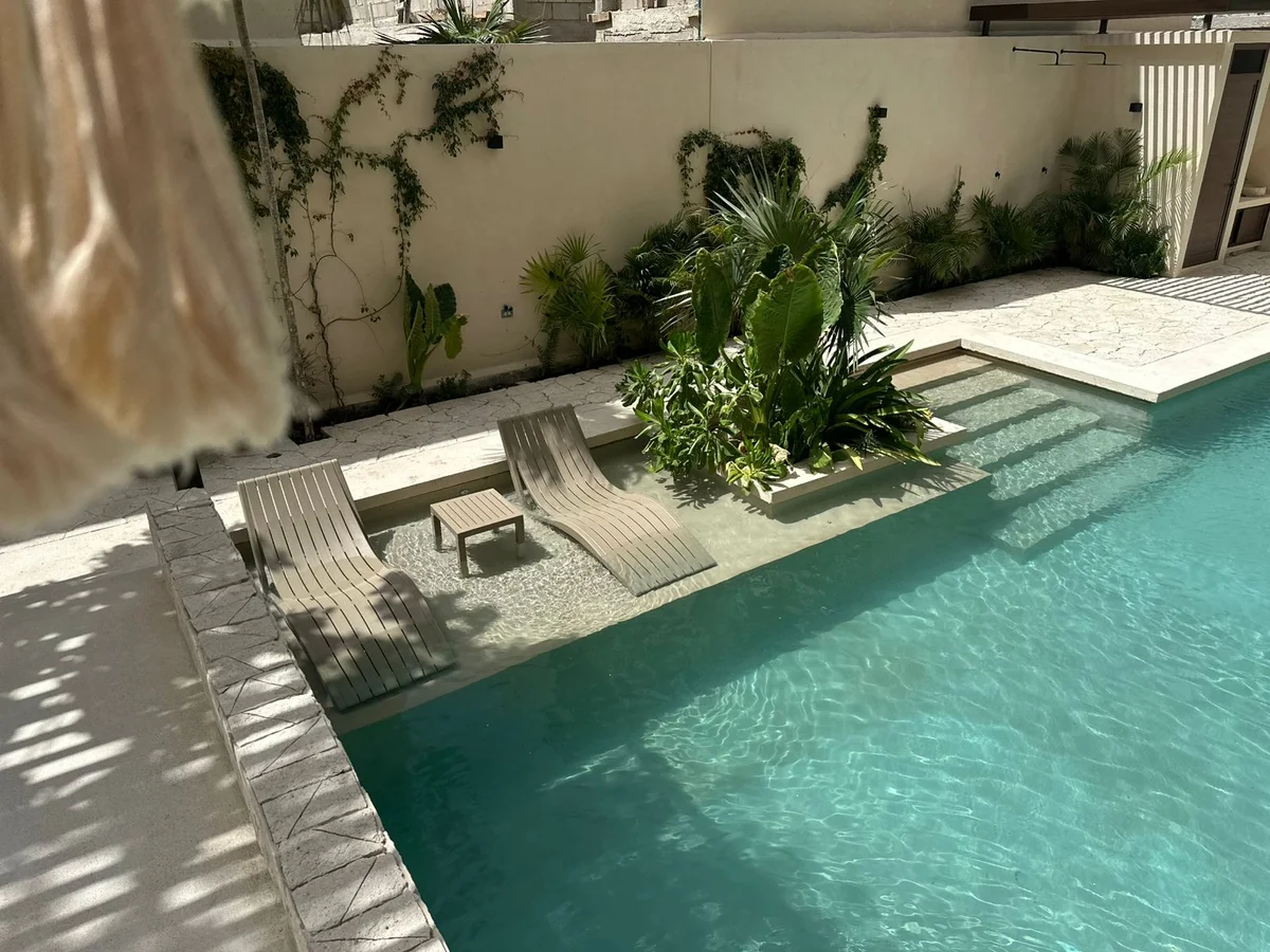 Image of Swimming Pool at Casa Makram, featuring Swimming Pool, Poolside Loungers.