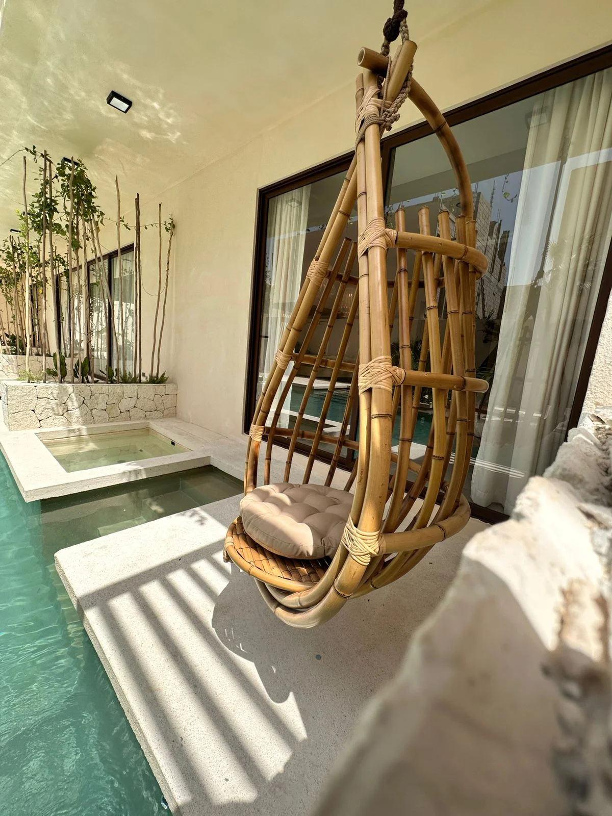 Image of Swimming Pool at Casa Makram, featuring Private Plunge Pool, Outdoor Lounge Area.
