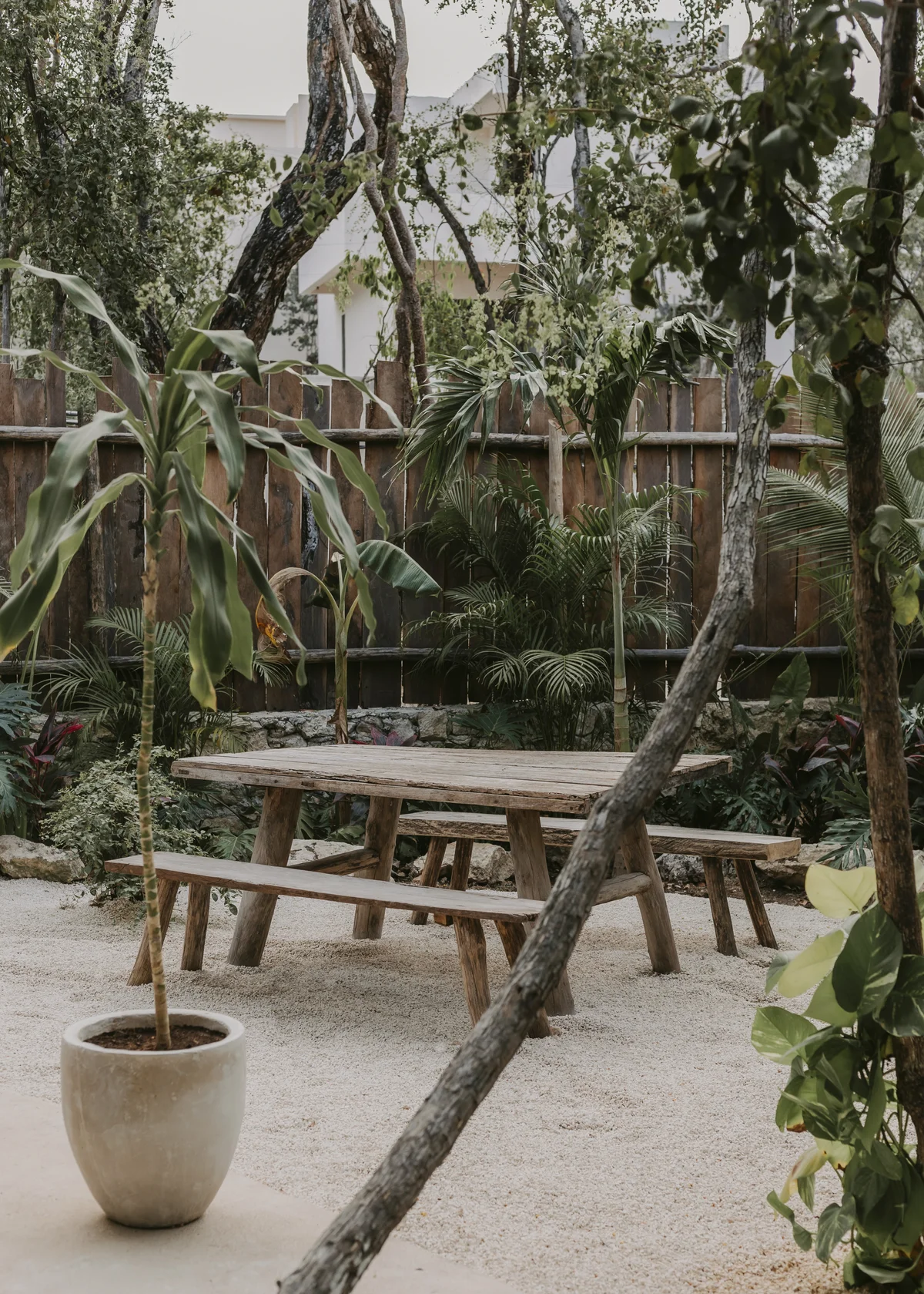 Image of Garden at 404 Tulum, featuring Outdoor Dining Area, Garden Patio.