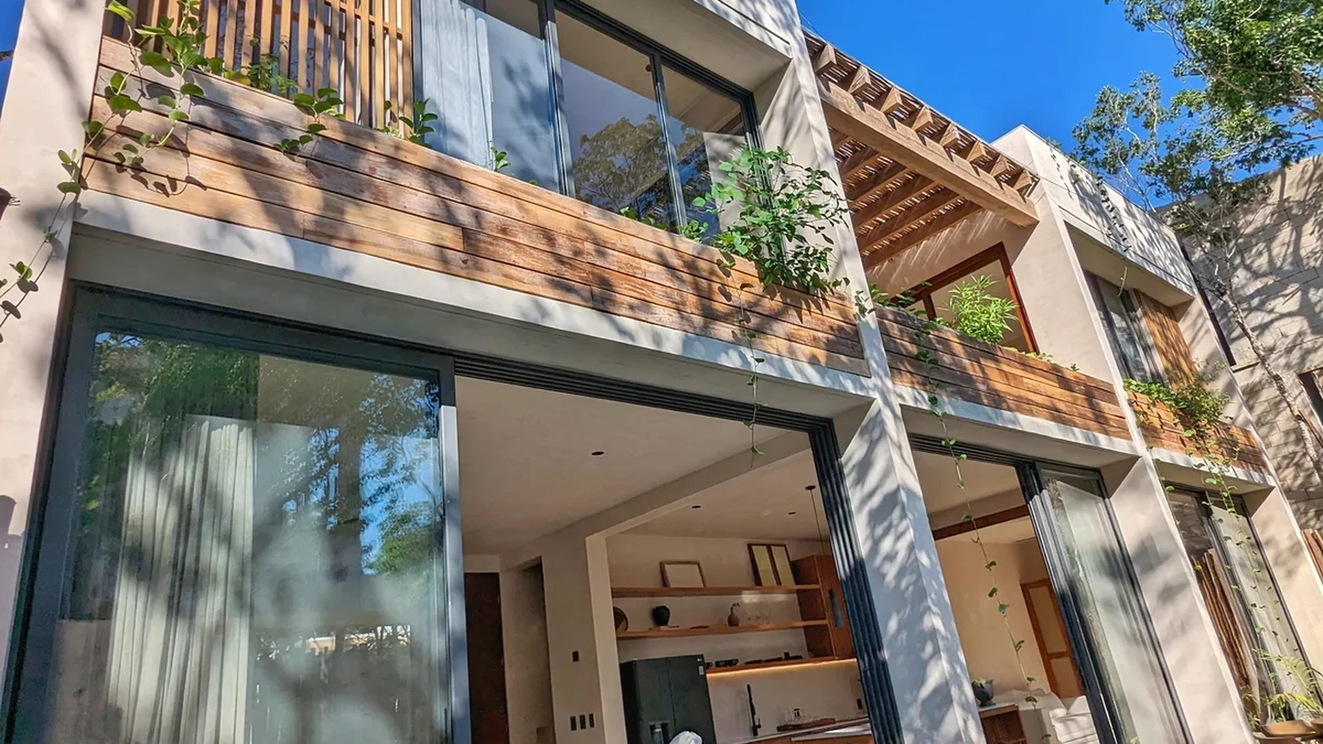 Image of a Modern Architecture, featuring Private Plunge Pool and Indoor-Outdoor Living.