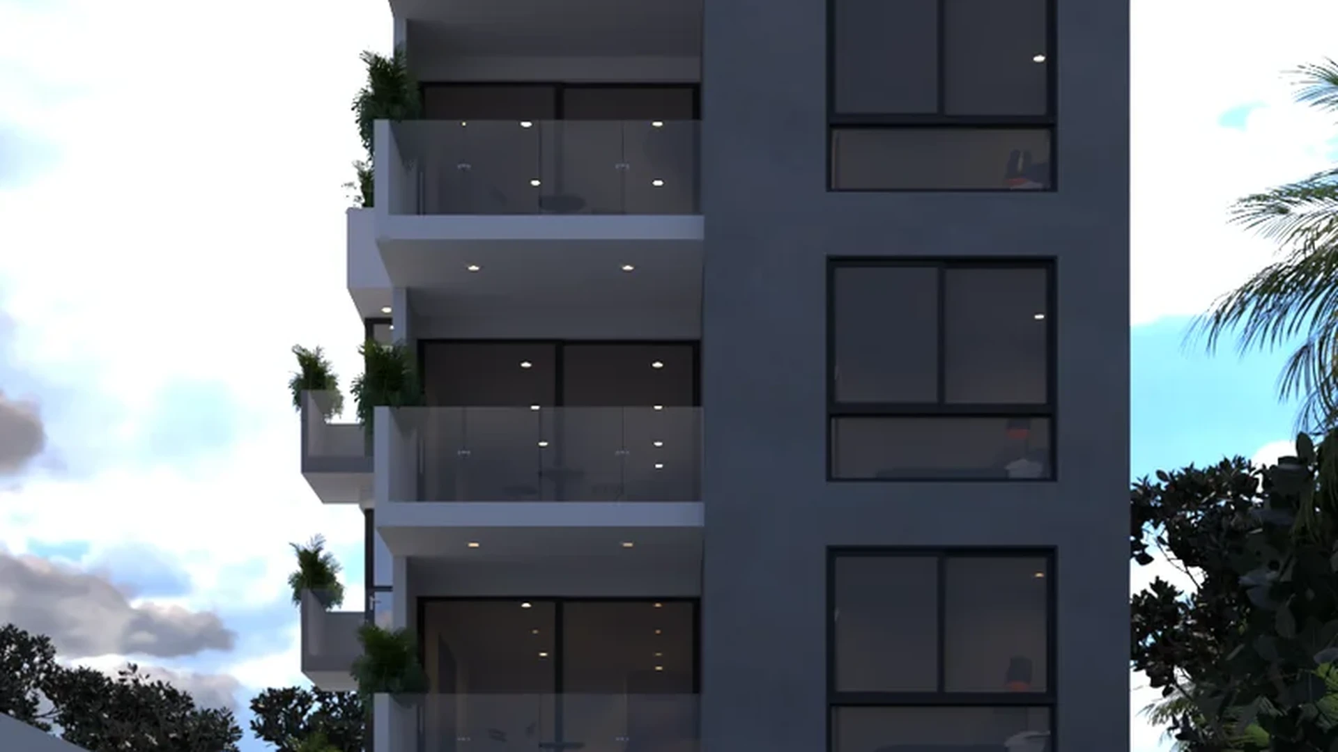 Image of Rooftop Terrace at Amanecer, featuring Modern Architecture, Residential Building.