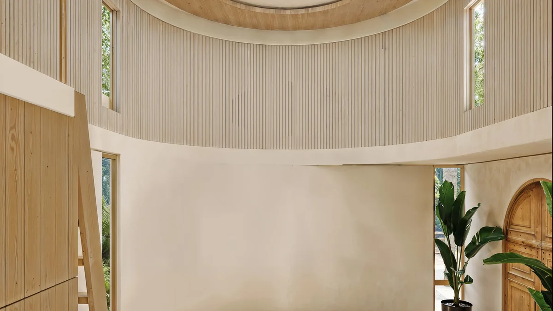 Image of Lounge at Amari Cosmos, featuring Sunken Living Room, Circular Architecture.