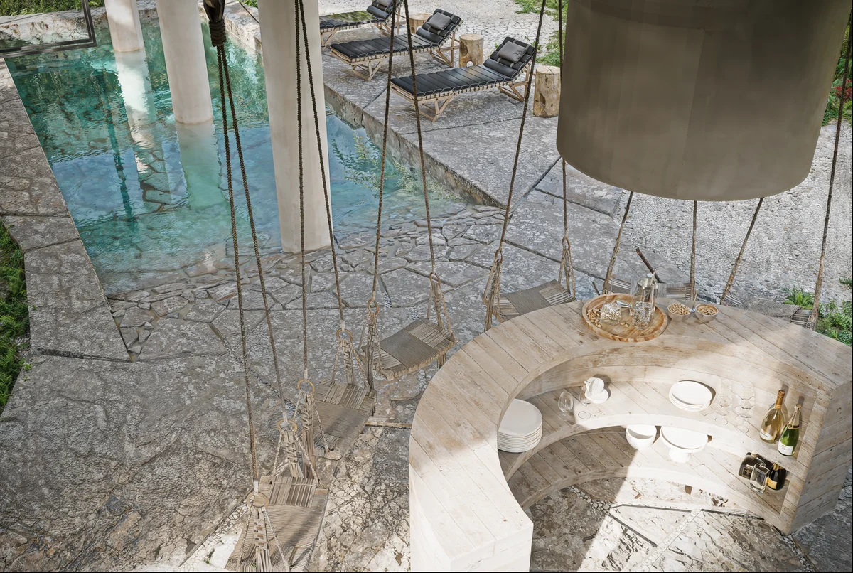 Image of Swimming Pool at Amari Cosmos, featuring Luxury Outdoor Space, Swimming Pool Area.