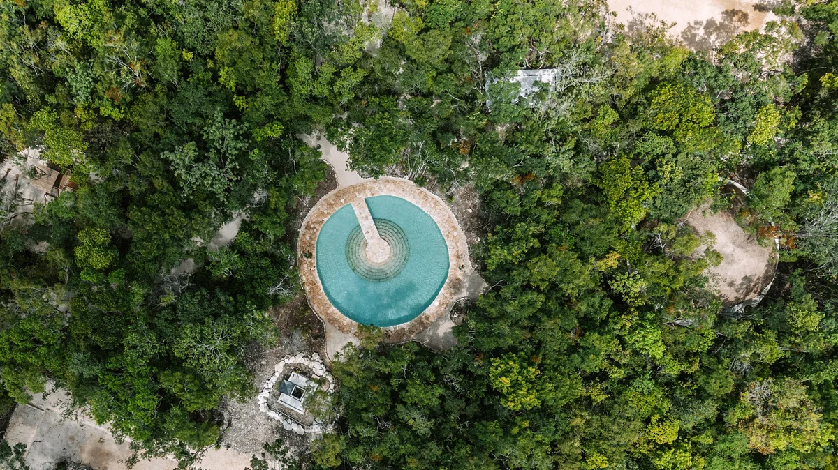 Image of Swimming Pool at Beecheii, featuring Aerial View, Tropical Landscape.