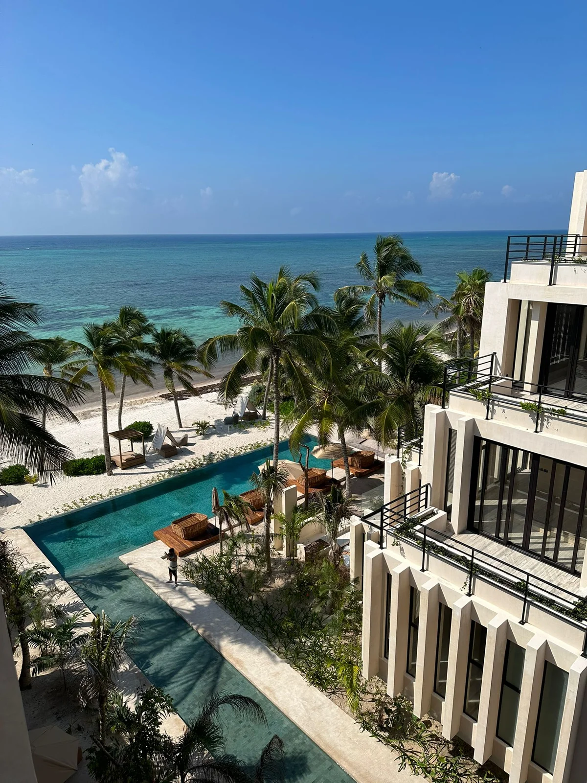 Image of Swimming Pool at Bespoke, featuring Ocean View, Beachfront Property.