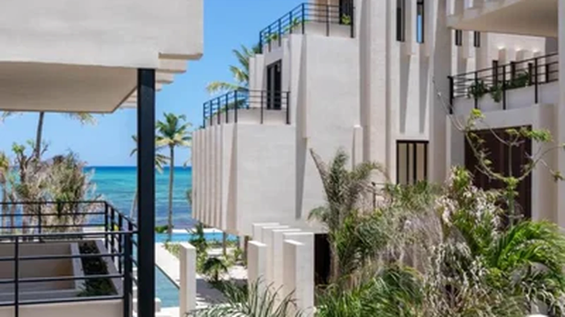Image of Swimming Pool at Bespoke, featuring Modern Architecture, Ocean View.
