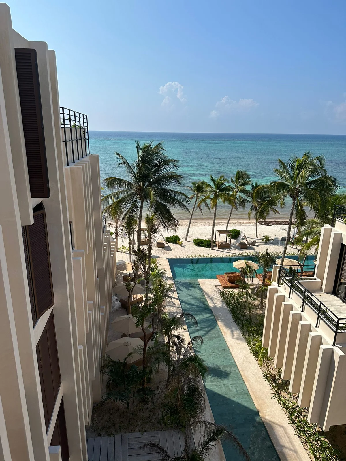 Image of Swimming Pool at Bespoke, featuring Ocean View, Beachfront Property.