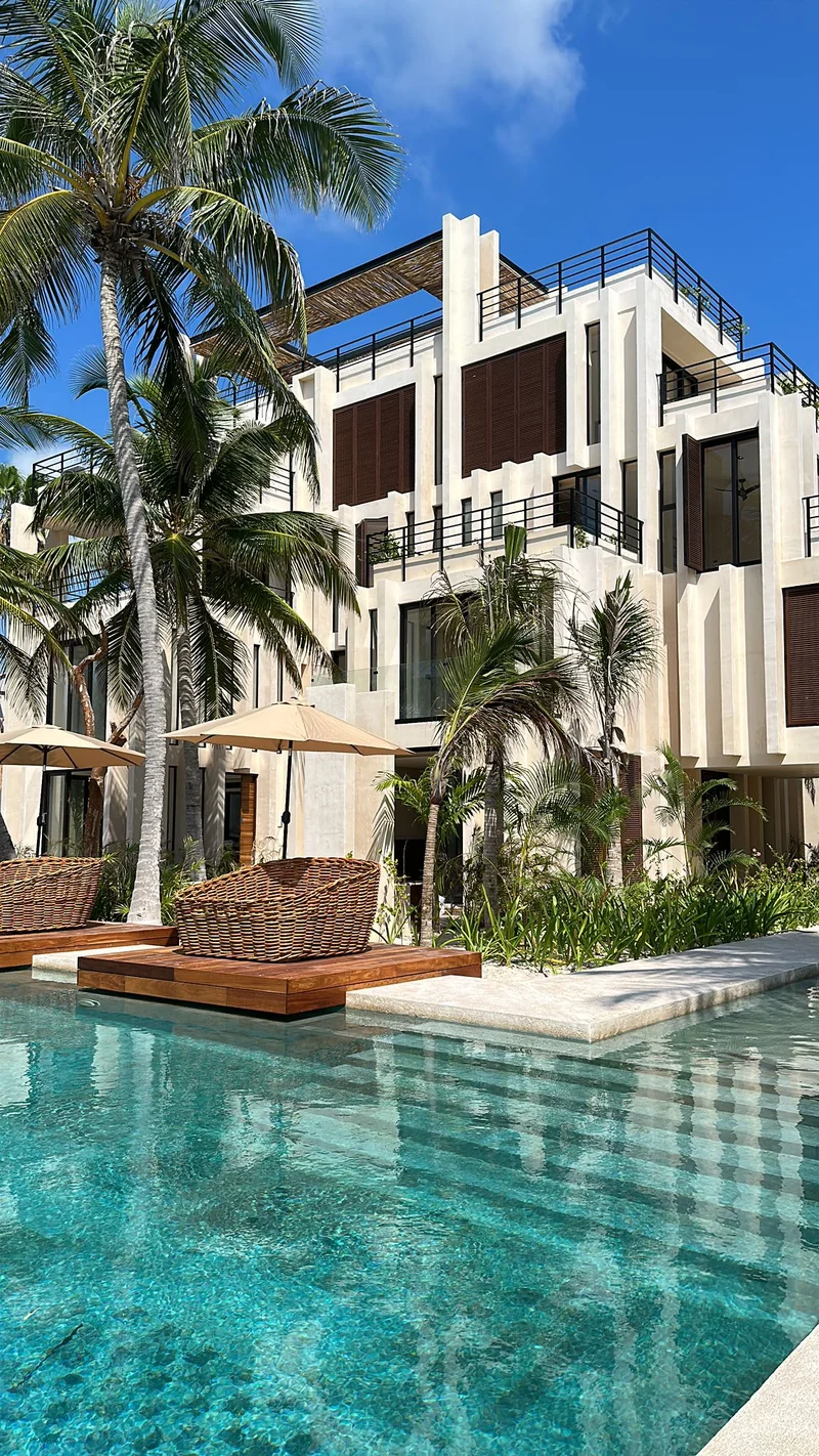 Image of Swimming Pool at Bespoke, featuring Modern Architecture, Luxury Residence.