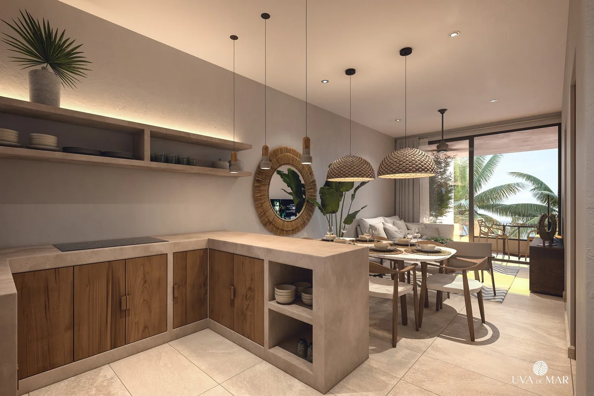 Image of Ocean View at Uva de Mar, featuring Modern Kitchen, Open Concept Living.