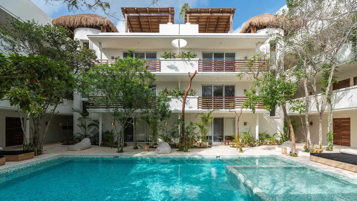 Image of Swimming Pool at Carmela, featuring Swimming Pool, Modern Architecture.