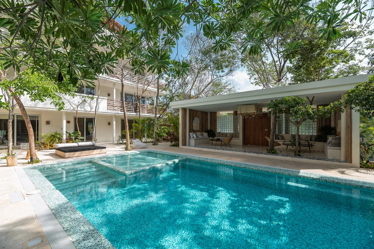 Image of Swimming Pool at Carmela, featuring Resort-style Pool, Outdoor Lounge.