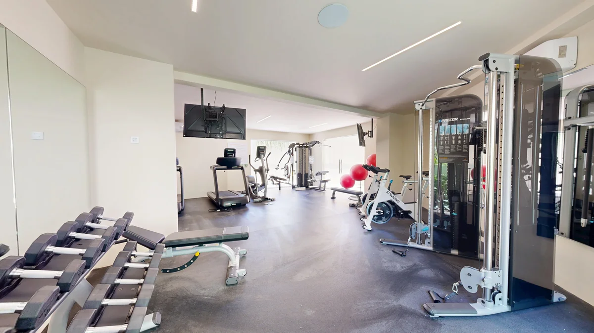 Image of Gym at Costa Caribe, featuring Modern Gym, Fitness Center.