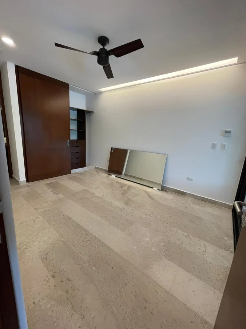 View of Unfurnished Room at Cruz con Mar, showcasing Modern Interior, Tile Flooring.