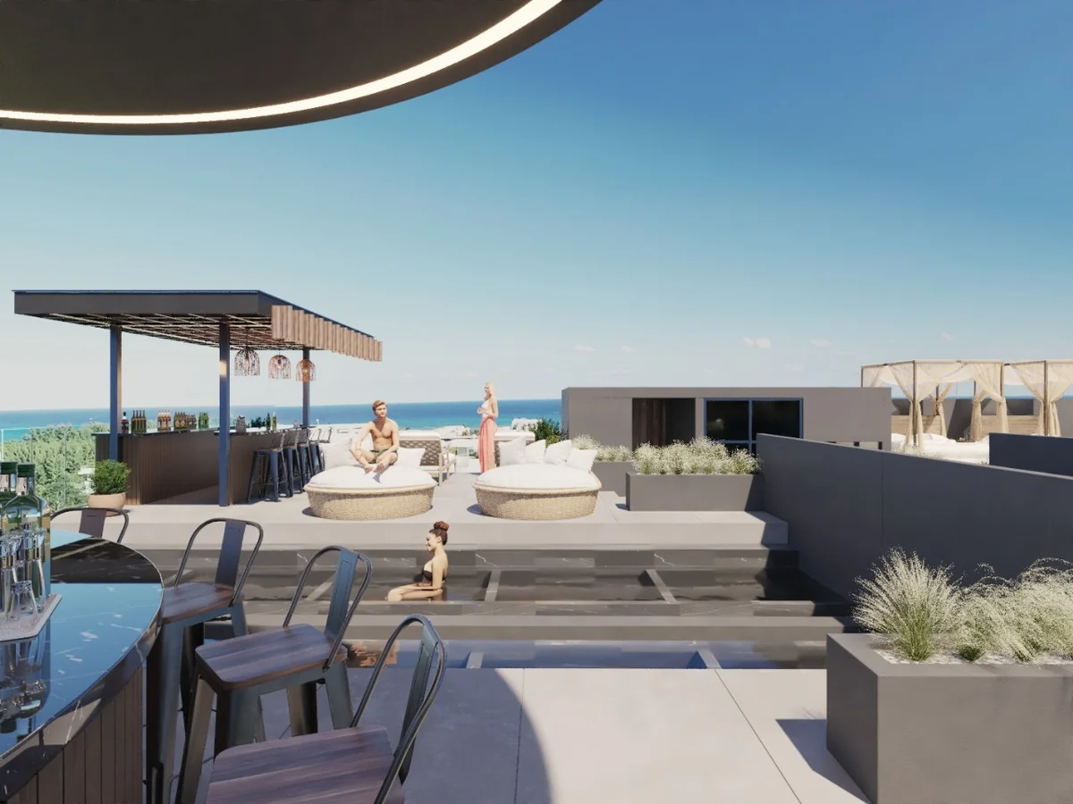 Image of Swimming Pool at DK 44 Fase 2, featuring Rooftop Terrace, Ocean View.