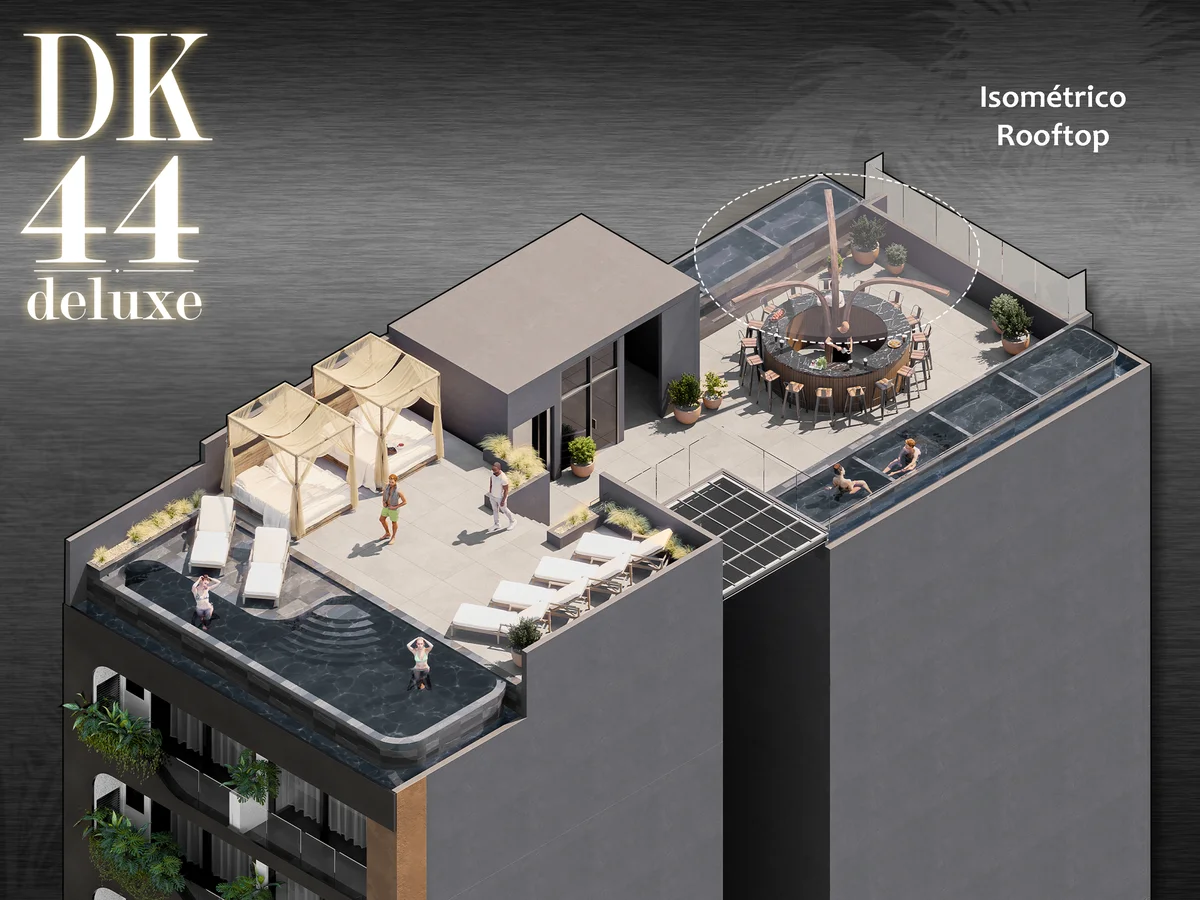 Image of Swimming Pool at DK 44 Fase 2, featuring Rooftop Deck, Swimming Pool.