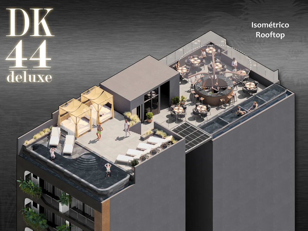 Image of Swimming Pool at DK 44 Fase 2, featuring Rooftop Pool, Luxury Rooftop.