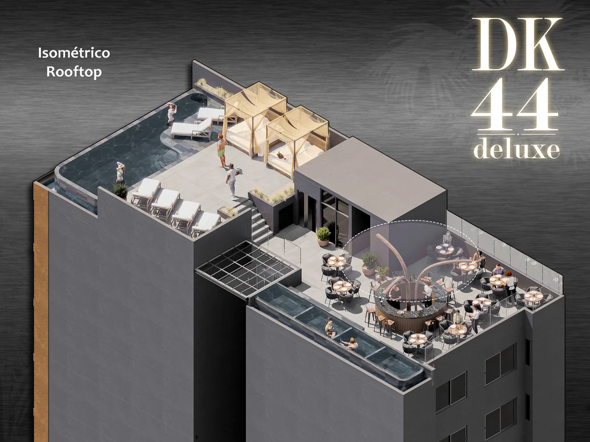 Image of Swimming Pool at DK 44 Fase 2, featuring Rooftop Pool, Luxury Terrace.