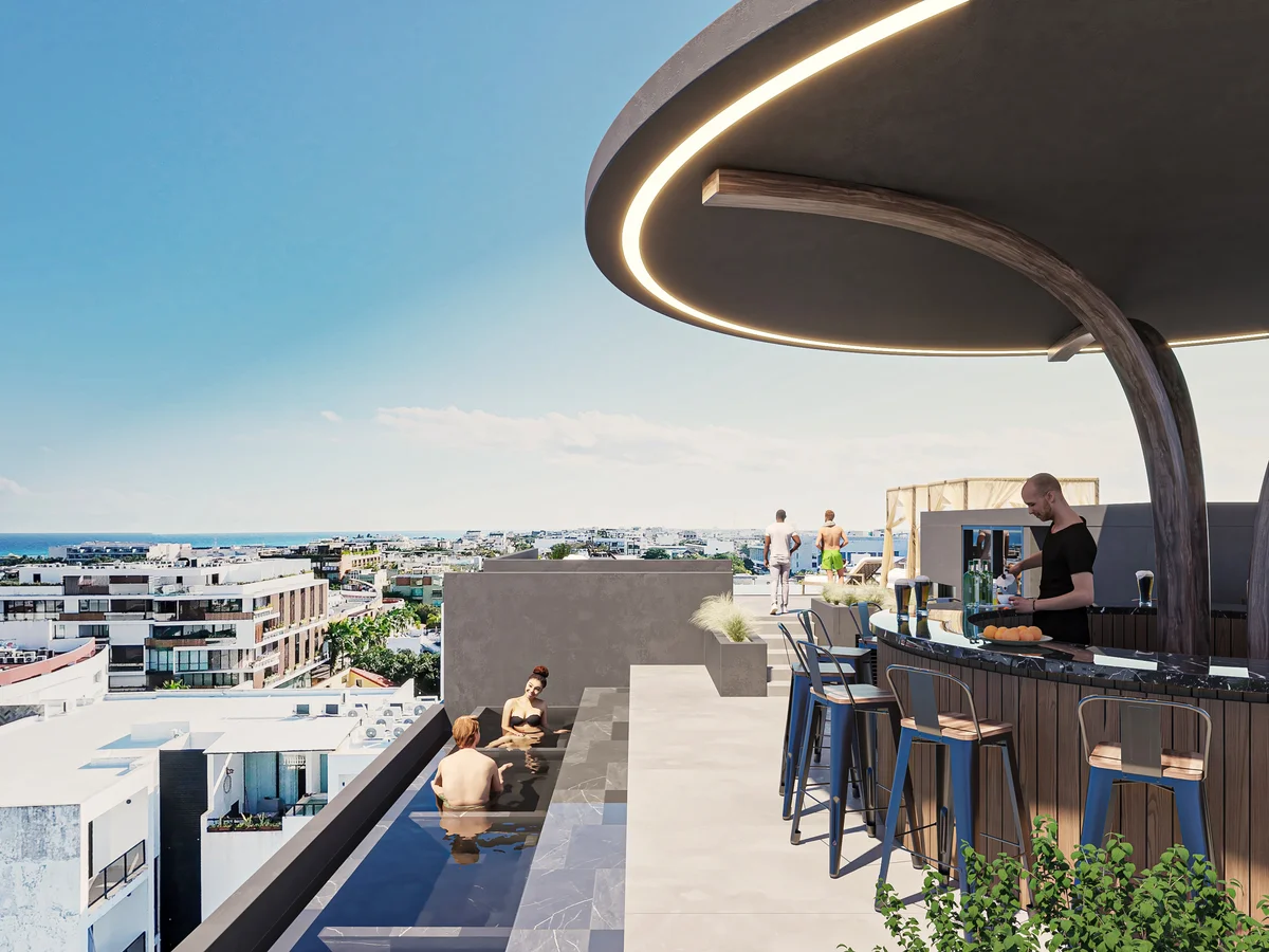 Image of Swimming Pool at DK 44 Fase 1, featuring Rooftop Pool, Sky Bar.