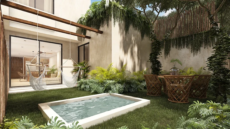 Image of Swimming Pool at Gran Tulum, featuring Private Garden, Outdoor Living.