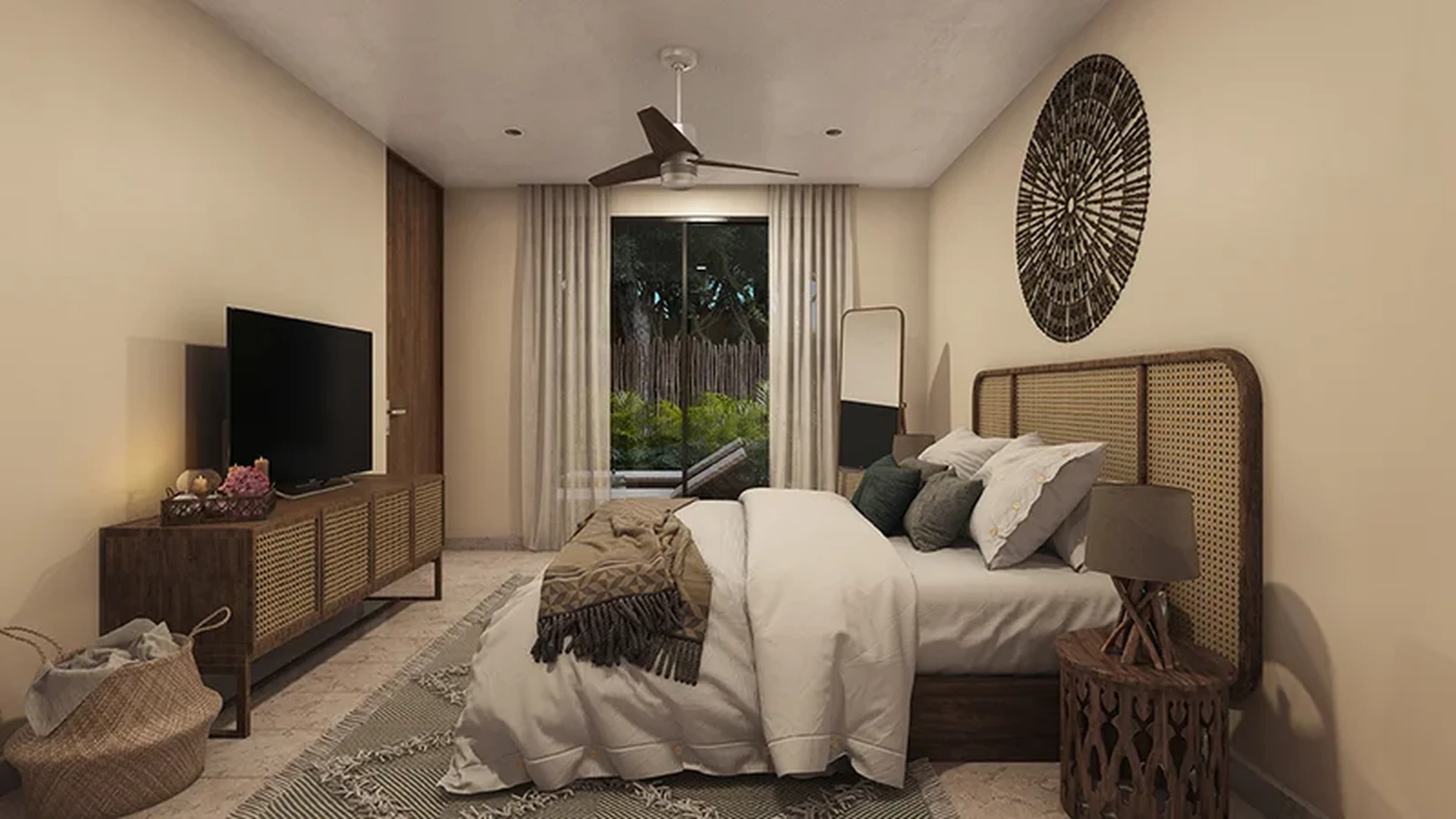 Image of Garden at Gran Tulum, featuring Bedroom, Modern Design.