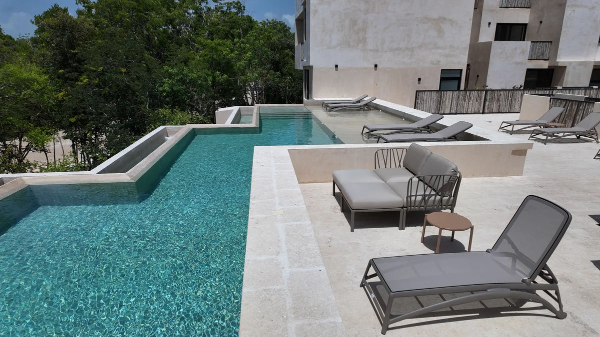 Image of Swimming Pool at Gran Tulum, featuring Infinity Pool, Rooftop Pool.