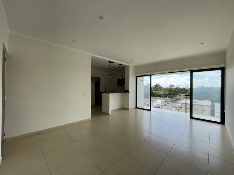 View of Open Concept Living at Inzignia, showcasing Modern Apartment, Bright Interiors.