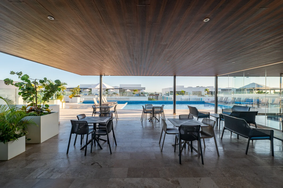 Image of Swimming Pool at Ipana, featuring Rooftop Pool, Outdoor Lounge Area.