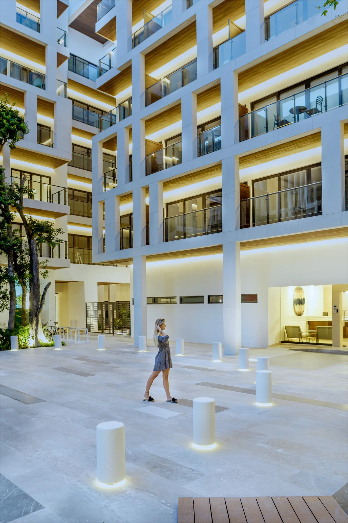 Image of Lounge at Ipana, featuring Modern Architecture, Residential Building.