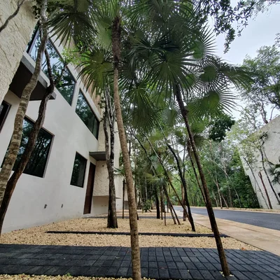 Image of Garden at Jungle Park Residences, featuring Modern Architecture, Building Facade.