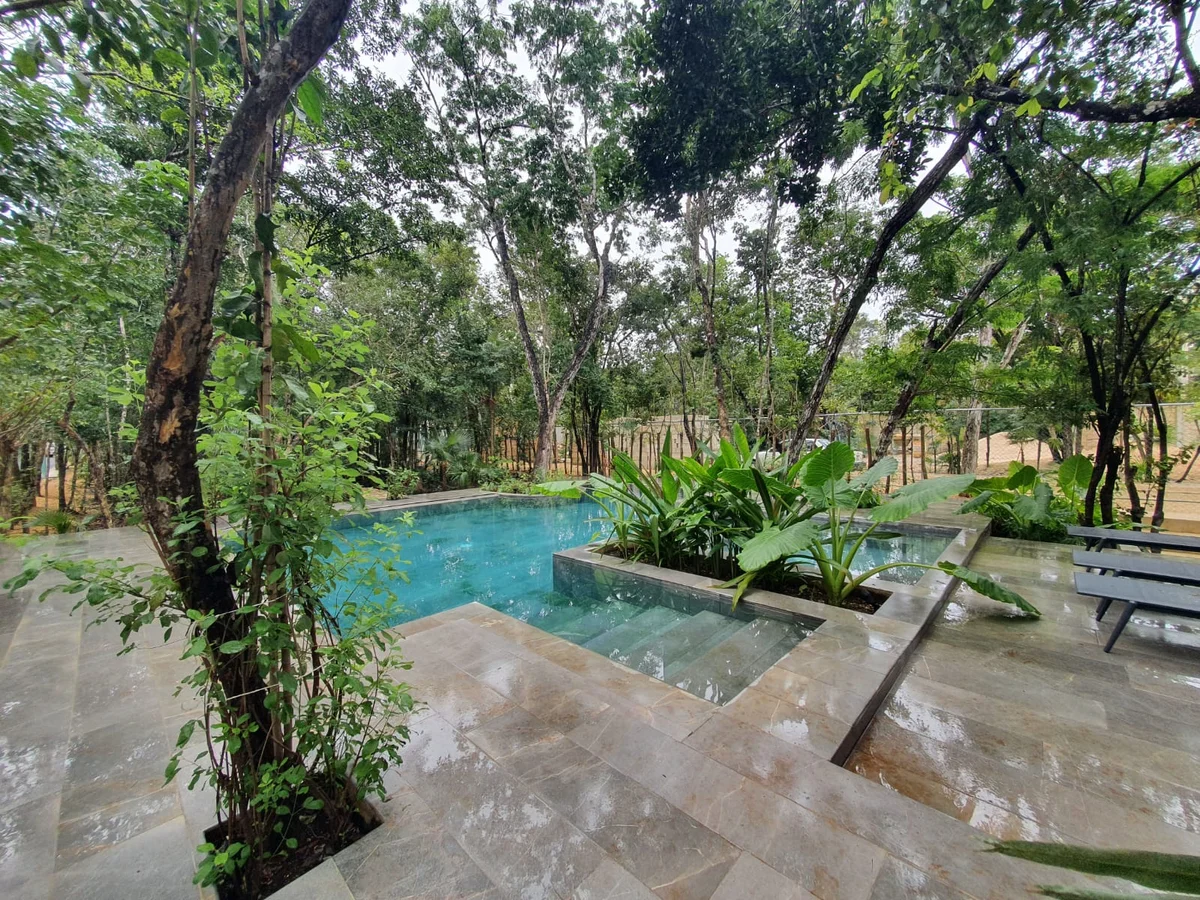 Image of Swimming Pool at Jungle Park Residences, featuring Swimming Pool, Lush Greenery.