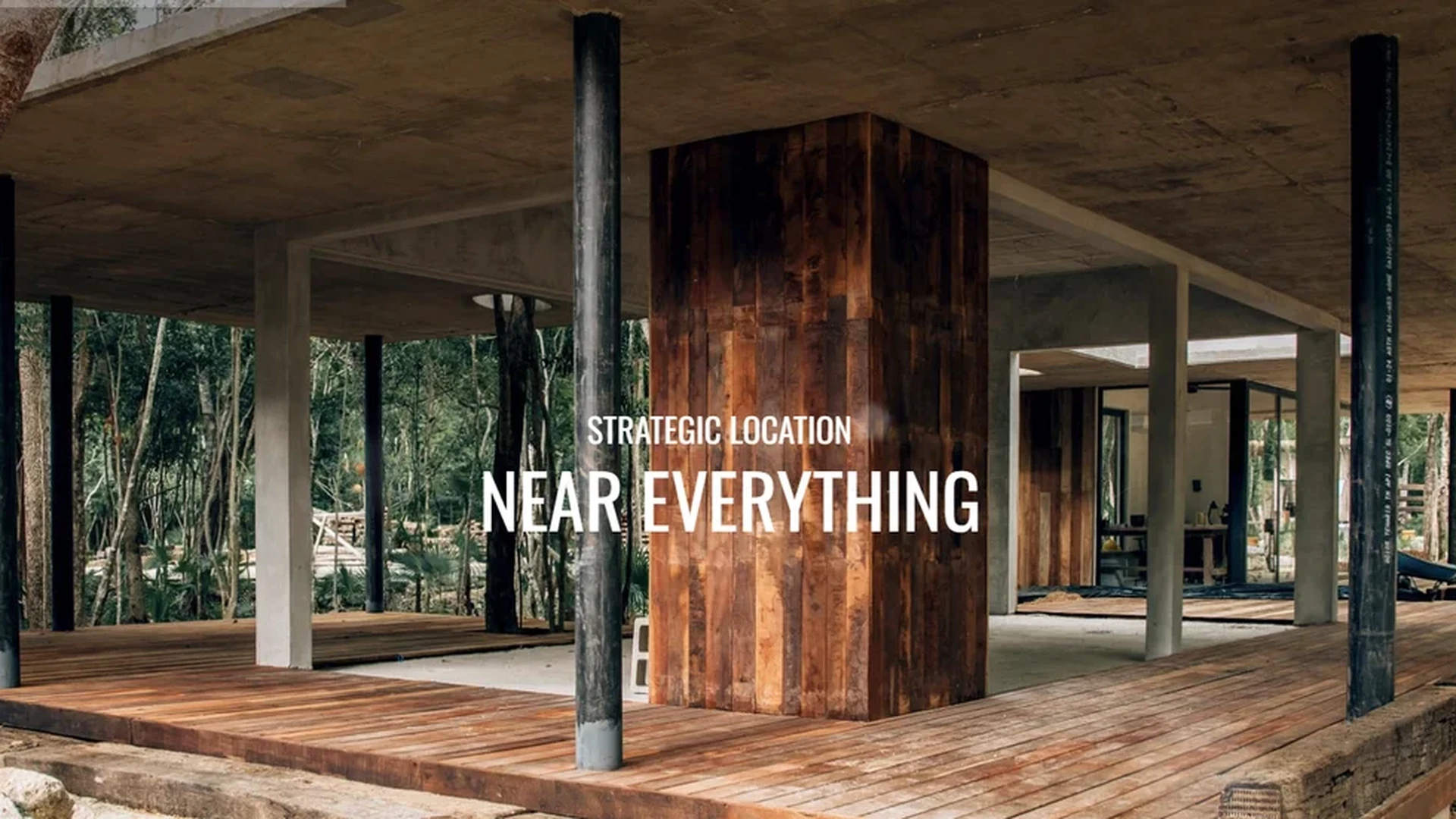 Image of Garden at Kachava Lux, featuring Modern Architecture, Jungle Setting.