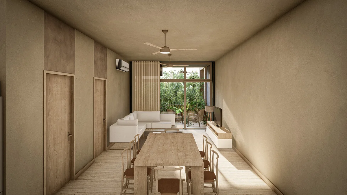 Image of Garden at Ceiba, featuring Open Concept Living, Minimalist Design.