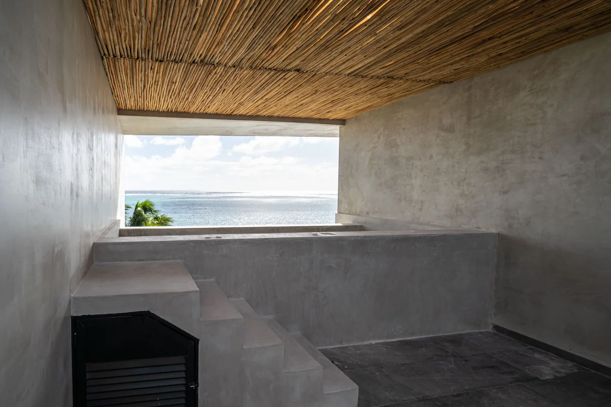 Image of Ocean View at NEEA, featuring Ocean View, Tropical Architecture.