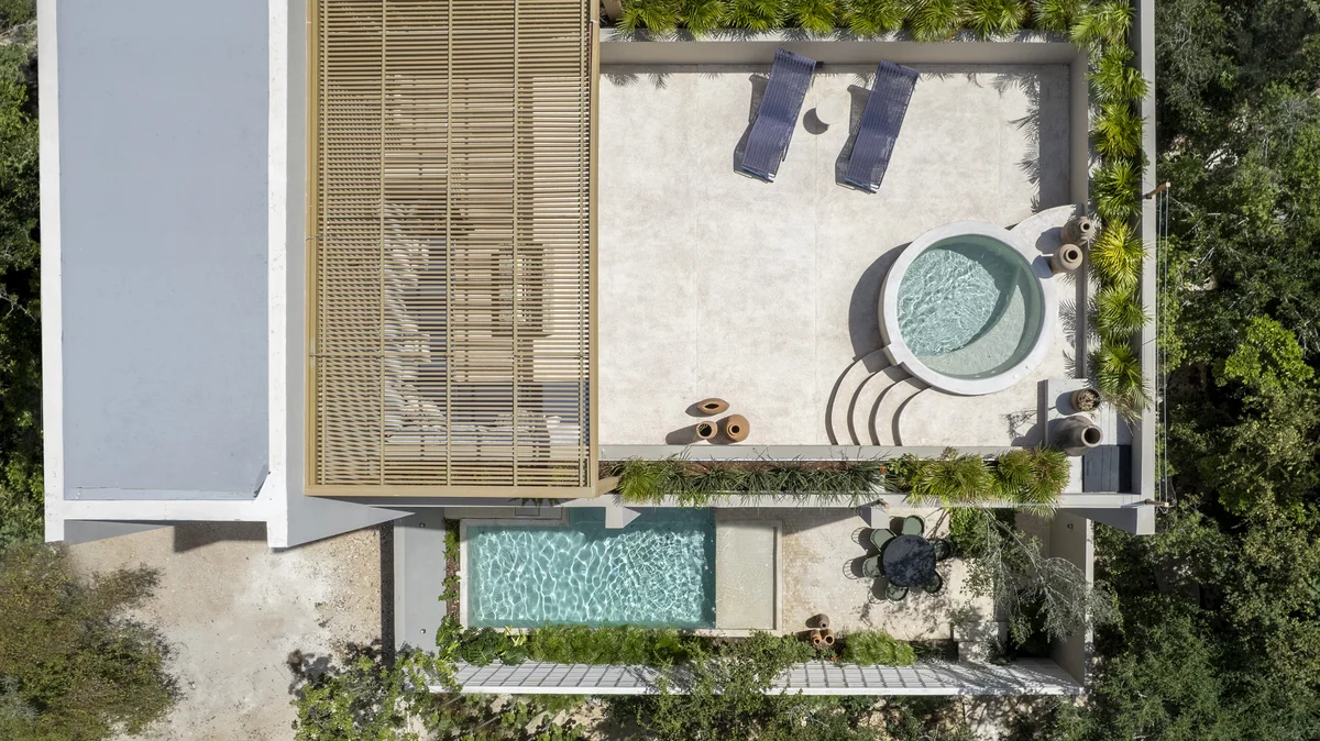 Image of a Rooftop Terrace, featuring Private Plunge Pool and Sundeck.