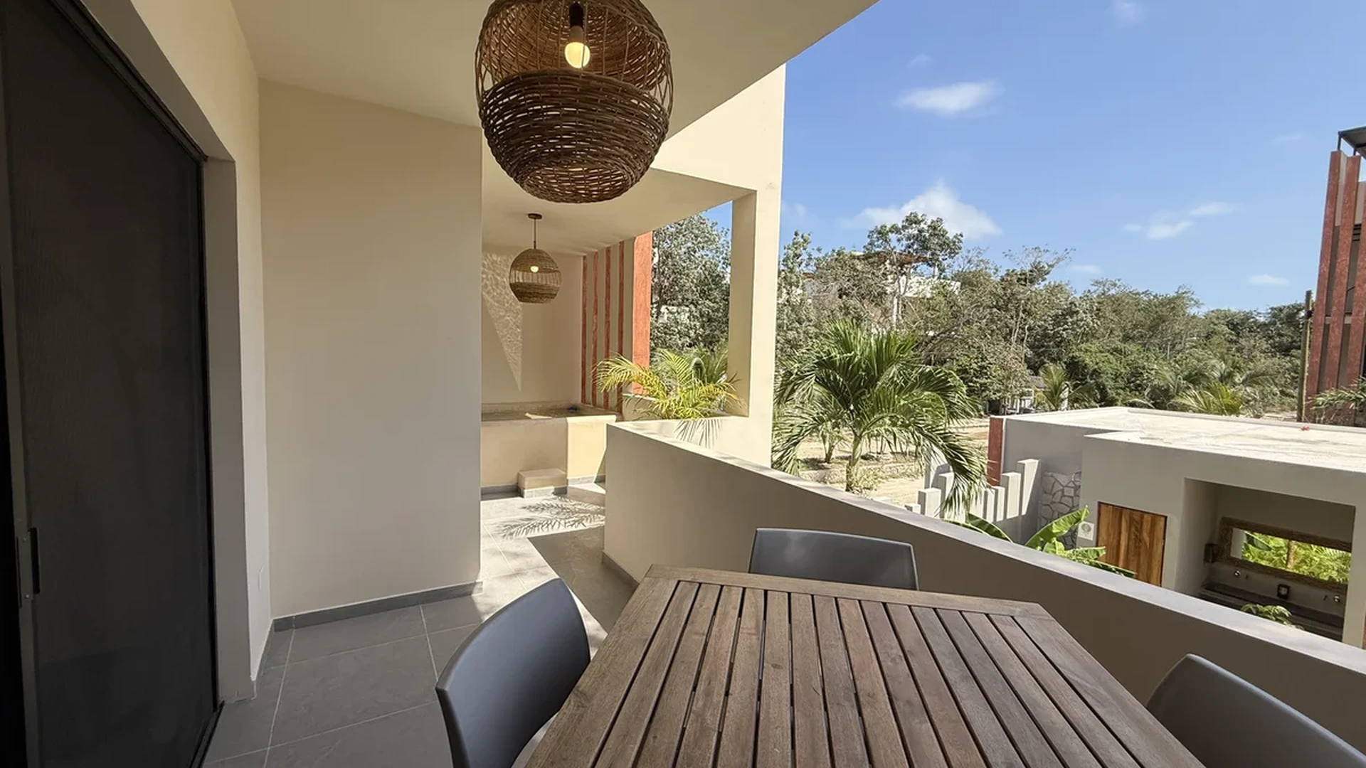 Image of Garden at AAK, featuring Private Balcony, Outdoor Living Area.