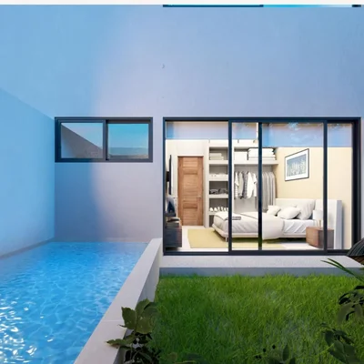 Image of Swimming Pool at Zek Tulum, featuring Modern Bedroom, Private Pool.
