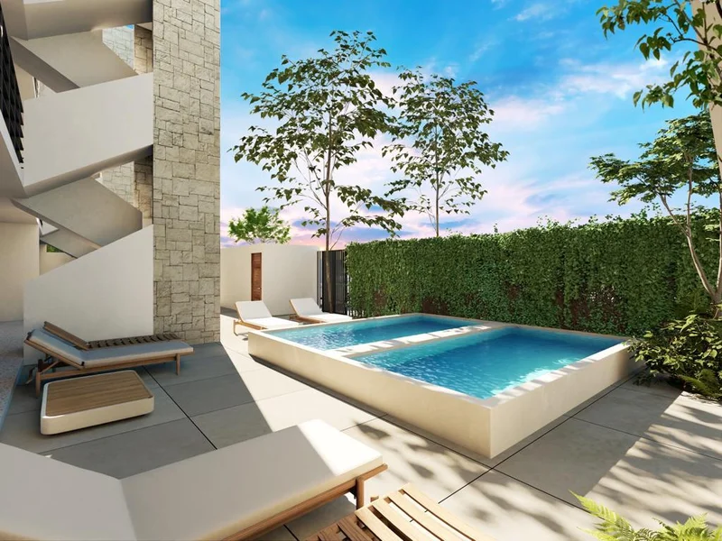 Image of Swimming Pool at Zek Tulum, featuring Swimming Pool, Outdoor Lounge.