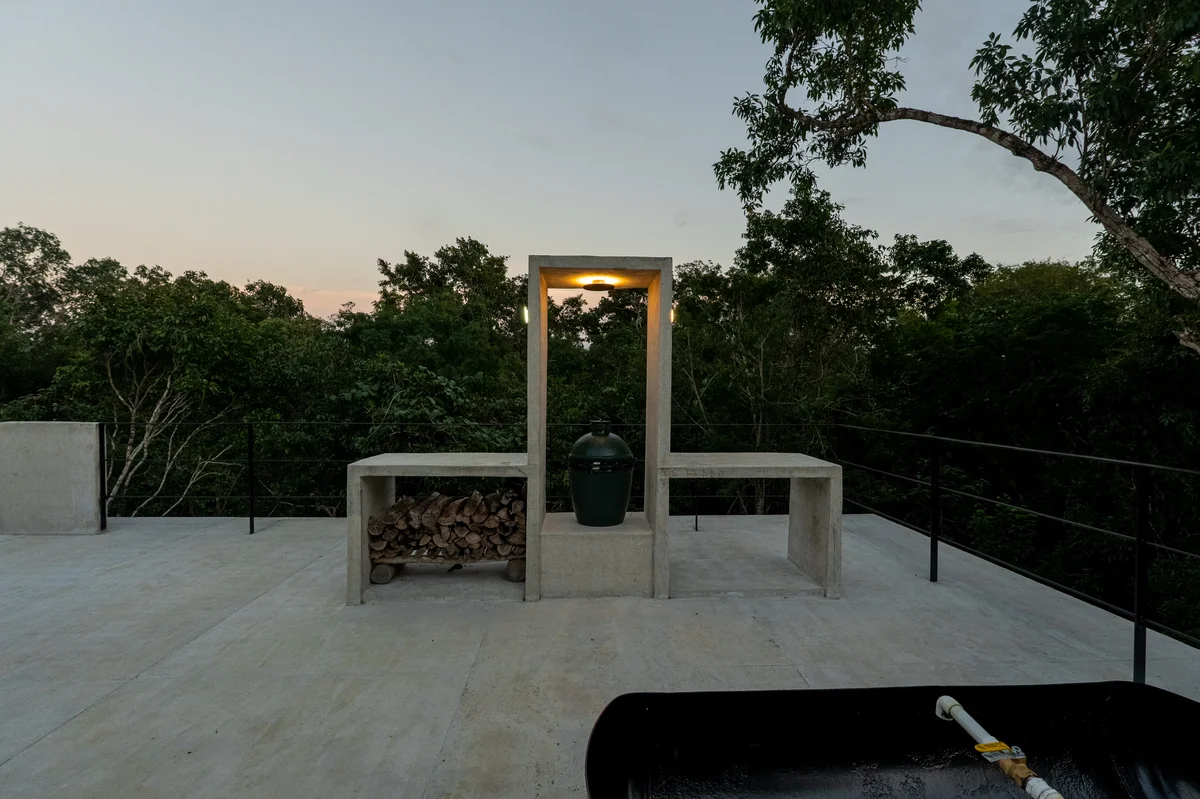 Image of Rooftop Terrace at Tree60, featuring Rooftop Terrace, Grill Area.