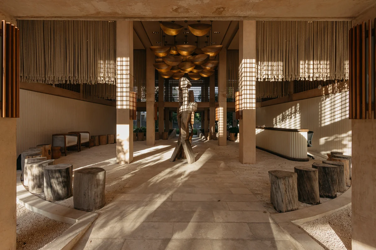 Image of Lobby at The Village, featuring Luxury Lobby, Grand Entrance.
